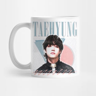 Taehyung / V - Retro Style Fan Artwork Mug